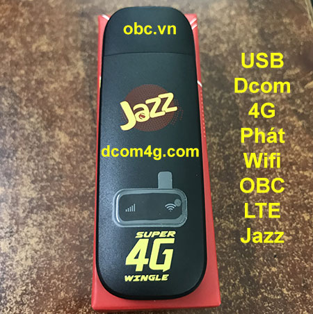 USB Dcom 4G OBC Jazz tốc độ 150Mbps phát wifi